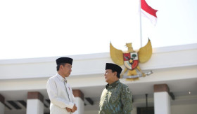 PELANTIKAN PRESIDEN - Beberapa jam menuju pelantikan presiden. Inilah dia rekap pelantikan presiden sejak era Soekarno. - Foto Instagram/@prabowo.