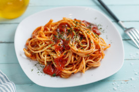 Ilustrasi Spagetti Bolognese menggunakan daging kurban baik itu sapi atau kambing, simak resepnya. Ilustrasi/Freepik.
