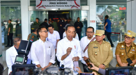 BANJIR LAHAR DINGIN - Presiden Jokowi Perintahkan BNPB Segera Tangani Banjir Lahar Dingin di Sumatra Barat.- website/presidenri.go,id