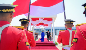 PELANTIKAN PRESIDEN - Prabowo dan Gibran resmi menjadi Presiden dan wakil Presiden,terhitung 20 Oktober 2024. - Foto dok.setkab.go.id.