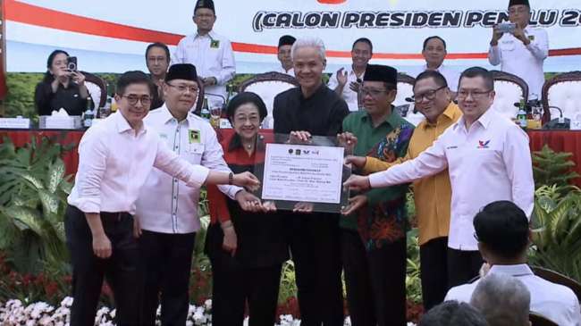 Resmi! Mahfud MD Dideklarasikan Menjadi Bacawapres Ganjar Pranowo