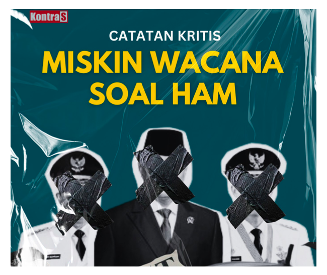 KontraS Meluncurkan Catatan Kritis atas Visi-Misi Para Capres - Cawapres di Sektor HAM