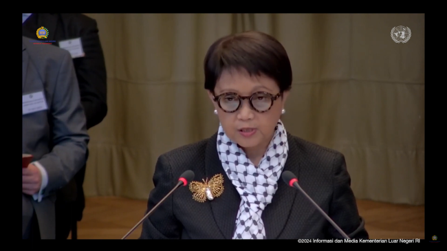 Menlu Retno Marsudi: Indonesia Dukung Advisory Opinion terhadap Pendudukan Israel di Palestina
