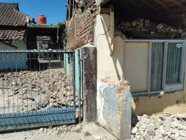 Dampak Gempa Bandung-Garut, Sembilan Orang Luka-Luka