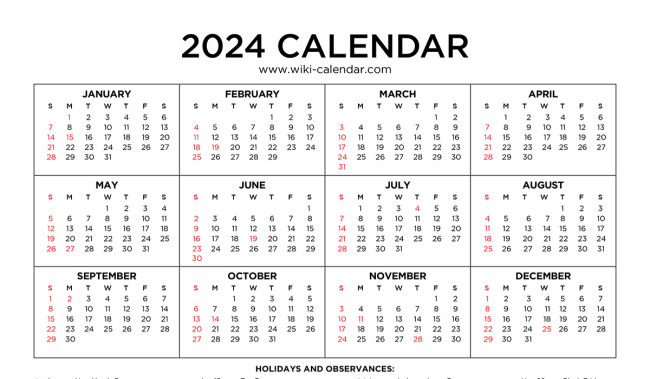 Jadwal Lengkap Libur Nasional 2024: Rencanakan Waktu Liburan Anda dengan Tepat!