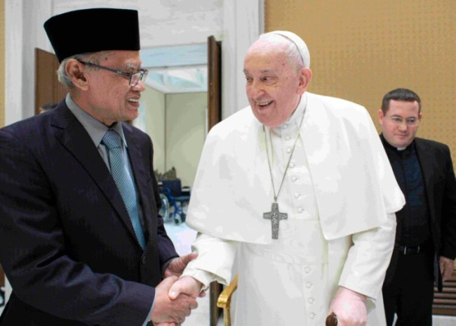 Sambut Baik Kedatangan Paus Fransiskus, Muhammadiyah: Bentuk Penghormatan Bagi Bangsa Indonesia