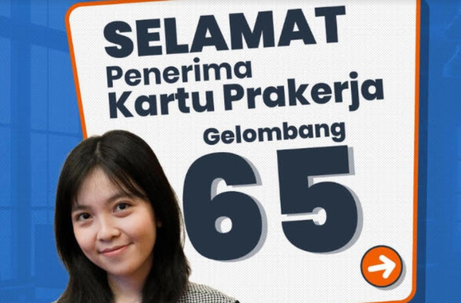 Lolos Kartu Prakerja Gelombang 65? Selesaikan Misi Ini agar Dapat Insentif Rp600 Ribu