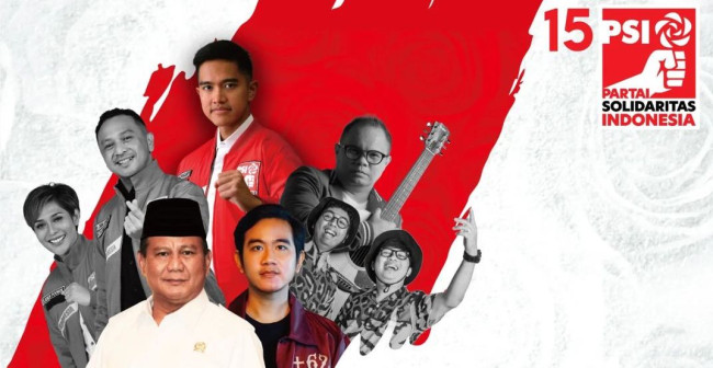 "OJo Rungkad" PSI Resmi Mengusung Prabowo - Gibran