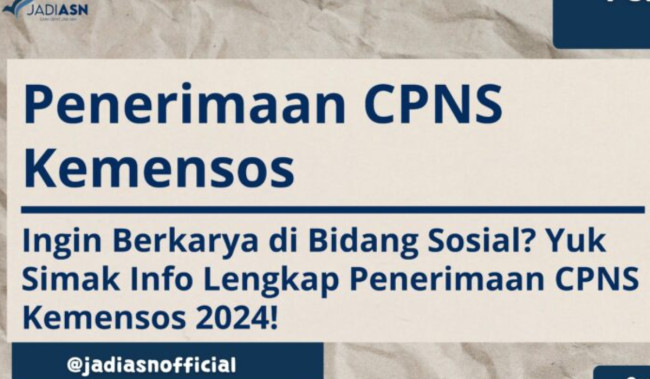 Sudahkah Anda Lolos? Hasil Integrasi SKD-SKB CPNS Kemensos 2024 Resmi Dirilis, Begini Cara Mengeceknya!
