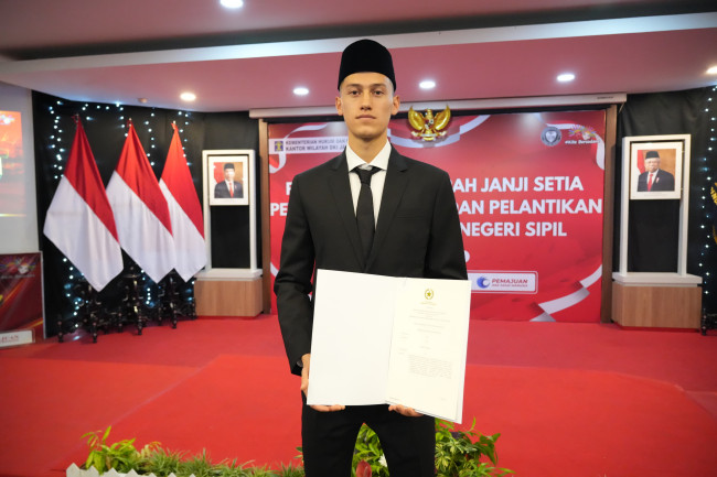 Jay Noah Idzes, Pemain Kelahiran Belanda Resmi Menjadi Warga Negara Indonesia