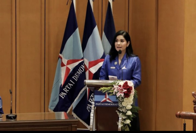 Annisa Pohan Ajak Caleg Perempuan Demokrat Terus Menyapa Masyarakat