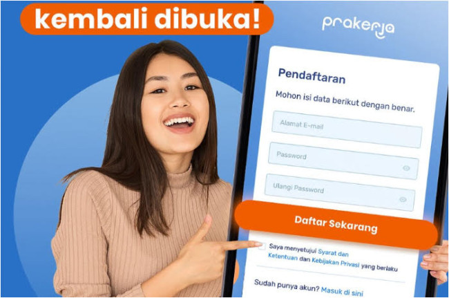 Terakhir Hari Ini, Sudah Dapat Pelatihan Prakerja Gratis, Terima Insentif Rp600 Ribu Juga