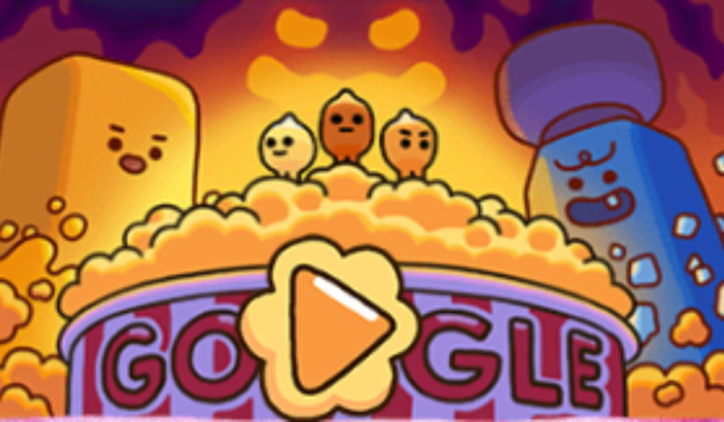 Google Doodle Hari Ini, Sejarah Popcorn Sebelum Identik Jadi Camilan Bioskop