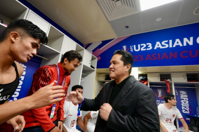 Timnas Indonesia Lolos ke Semifinal Piala Asia U23, Erick Thohir: Saatnya Meraih Mimpi Lebih Tinggi