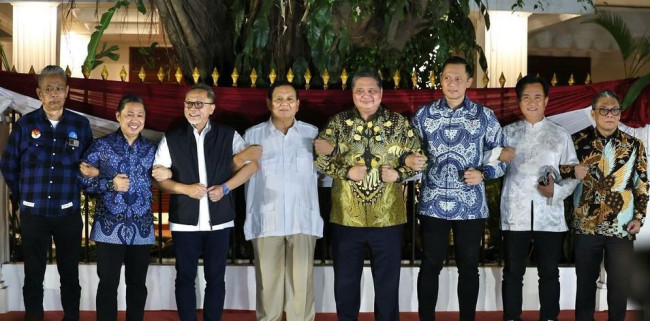 KIM Deklarasikan Gibran Rakabuming Menjadi Bacawapres Prabowo Subianto