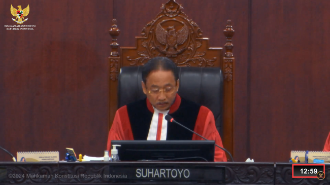 Surat MK untuk Para Menteri, MK Resmi Panggil 4 Menteri dan DKPP
