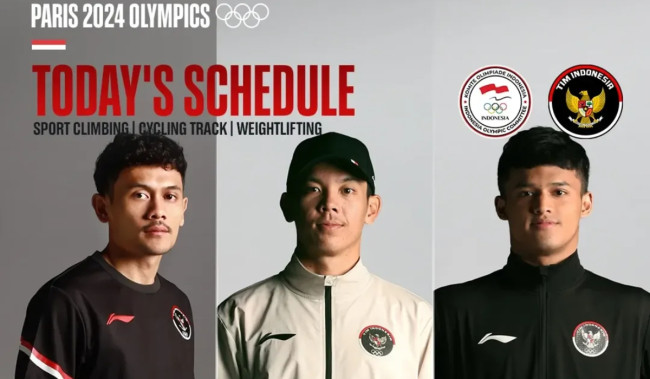 Jadwal pertandingan Olimpiade Paris 2024 Hari Ini, Diawali dengan Cabor Panjat Tebing