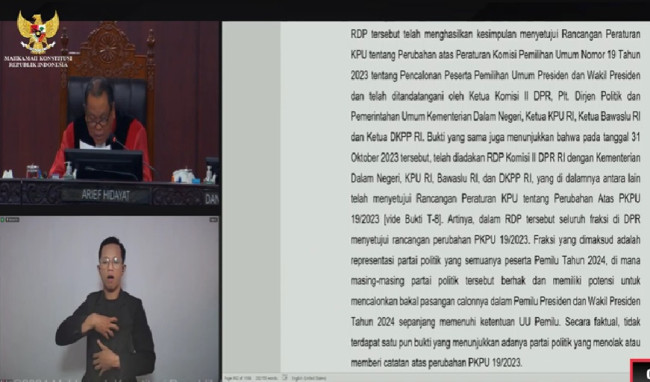 Prabowo-Gibran Tak Hadiri Sidang Putusan PHPU Pilpres 2024 oleh MK