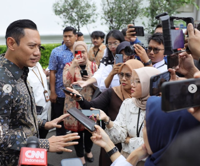 Puja Puji AHY pada Jokowi usai Gabung Kabinet Indonesia Maju