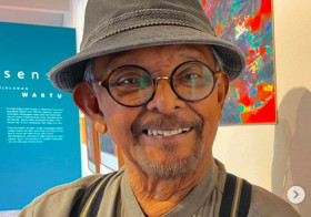 Abdul Djalil Pirous - Tokoh senin Indonesia asal Aceh dikabarkan meninggal dunia pada usia 92 tahun di RS Borromeus, Bandung. Instagram/@erwindarmali.