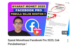 INFO- Perubahan Syarat Monetisasi Facebook Pro 2025: Apa yang Perlu Anda Ketahui (Sumber: Tangkap Layar Youtube @baweantvchannel)