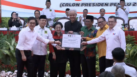 (Penyerahan Rekomendasi Oleh Parpol Pengusung/ Foto: Harikal P)
