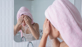FUNGAL ACNE - Sedang tren dan viral, cuci muka pakai sampo untuk atasi fungal acne. - Foto ilustrasi freepik/jcomp.