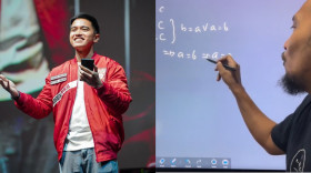 KAESANG PANGAREP - Persoalan Kaesang Pangarep yang pergi menggunakan jet pribadi ke Amerika, mendapat sindiran dari komika Abdur Arsyad. - Foto kolase Instagram dan TikTok/@kaesangp dan @abdur.arsyad.