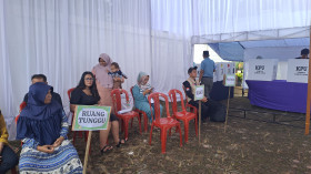 Foto ilustrasi: Proses pemilihan umum Presiden dan legislatif di Tegalmanggung, Cimanggung, Sumedang pada Rabu, 14 Februari 2024.