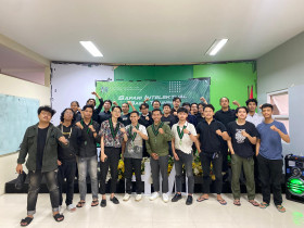 (Latihan Kader 1 HmI Komisariat Humaniora Unikom/foto : bidang KPP HMI Humaniora Unikom)