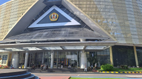 Gedung Rektorat Kampus Unpad, Jatinangor, Sumedang. Daftar masuk Unpad jalur mandiri. AyoBacaNews.com/L Sundana.