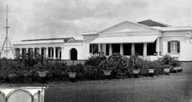 Bangunan Gedung Pakuan Jawa Barat tempo dulu. Menguak cerita rakyat tentan Nini Anteh dan kerajaan Pakuan.  Foto Dok Pakuan.