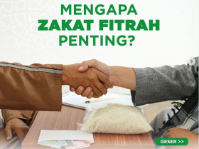 ZAKAT FITRAH- Bagi umat Islam, ada satu kewajiban yang harus ditunaikan pada jelang waktu Ramadan berakhir, yakni membayar zakat fitrah. - @baznasindonesia.