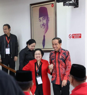 Pertemuan Ketua Umum PDIP, Megawati dan Presiden Joko Widodo alias Jokowi. DOKUMENTASI DPP PDI-P