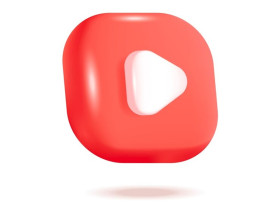 Ilustrasi logi YouTube - Platform YouTube luncurkan fitur baru hapus lagu berhak cipta. Ilustrasi/Freepik.