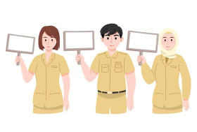 Masa pendaftaran seleksi CPNS 2024 diperpanjang berdasarkan keputusan Kepala BKN akibat akses fasilitas e-materai terkenala. (Foto: Ilustrasi PNS/Freepik).