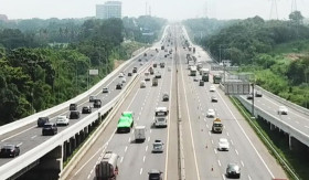 ARUS BALIK LEBARAN 2024 –Ilustrasi kondisi lalu lintas di tol. Prediksi arus balik lebaran Idul Fitri, pemudik disarankan hindari tanggal berikut –Ilustrasi Instagram/@official.jasamarga.