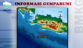 GEMPA BUMI - Baru saja terjadi peristiwa gempa bumi yang berpusat di Sukabumi, getaran terasa hingga beberapa wilayah. - Foto Instagram/@bmkgbandung.