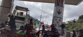 Pertamina mengkonfirmasi jika stok BBM selama mudik lebaran aman. -AyoBacaNews.com