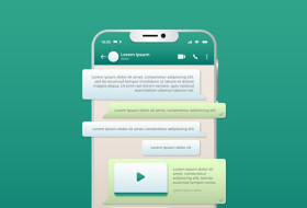 Aplikasi WhatsApp. Versi beta untuk Android sedang uji coba pengaturan privasi status. Ilustrasi/Freepik.