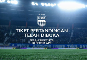 Poster pengumuman tiket Persib vs Port FC di ACL 2 yang mulai dijual hingga dua jam sebelum kick-off pertandingan. (Foto: persib.co.id).