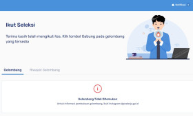TIDAK LOLOS KARTU PRAKERJA - Ilustrasi penyebab tidak lolos program kartu prakerja. Tangkap layar situs prakerja.go.id.