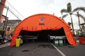 (Tenda pengungsian korban gempa bnpb/foto: jabarprov.go.id)