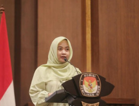 Ketua KPU Kota Bandung, Wenti Frihadianti menyampaikan, jika visi-misi calon kepala daerah harus selaras dengan RPJMD 2025-2029. (Foto: Instagram/@wenti_frihadianti).