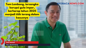 Tahun baru, harapan baru. Tom Lembong menyatakan optimisme meskipun menghadapi tantangan dalam kasus korupsi gula impor 2015-2016.
