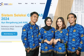 KOMINFO BUKA EMPAT RIBU LEBIH FORMASI - Ilustrasi laman SSCASN BKN. Berikut cara daftar dan penempatan kerjanya. (Foto: SSCASN BKN/Kominfo).