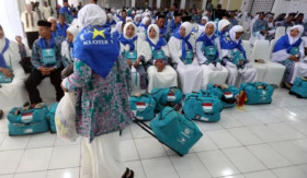 KEPULANGAN JAMAAH HAJI - Proses kepulangan jamaah Haji ke tanah air alami keterlambatan. -Dok.pcnucilacap.com.