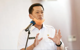 TERSANGKA KPK - Sekda Kota Bandung. Ema Sumarna jadi tersangka KPK. -humaskotabandung