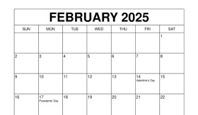 INFO-Daftar Hari Besar Nasional Februari 2025: Peringatan Sejarah, Budaya, dan Profesi di Indonesia (Sumber: https://www.wiki-calendar.com/)