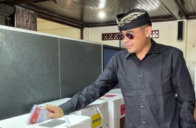 DPD BALI - Arya Wedakarna menempati posisi dua urutan suara terbanyak pemilihan DPD di Bali. Instagram @aryawedakarna.
